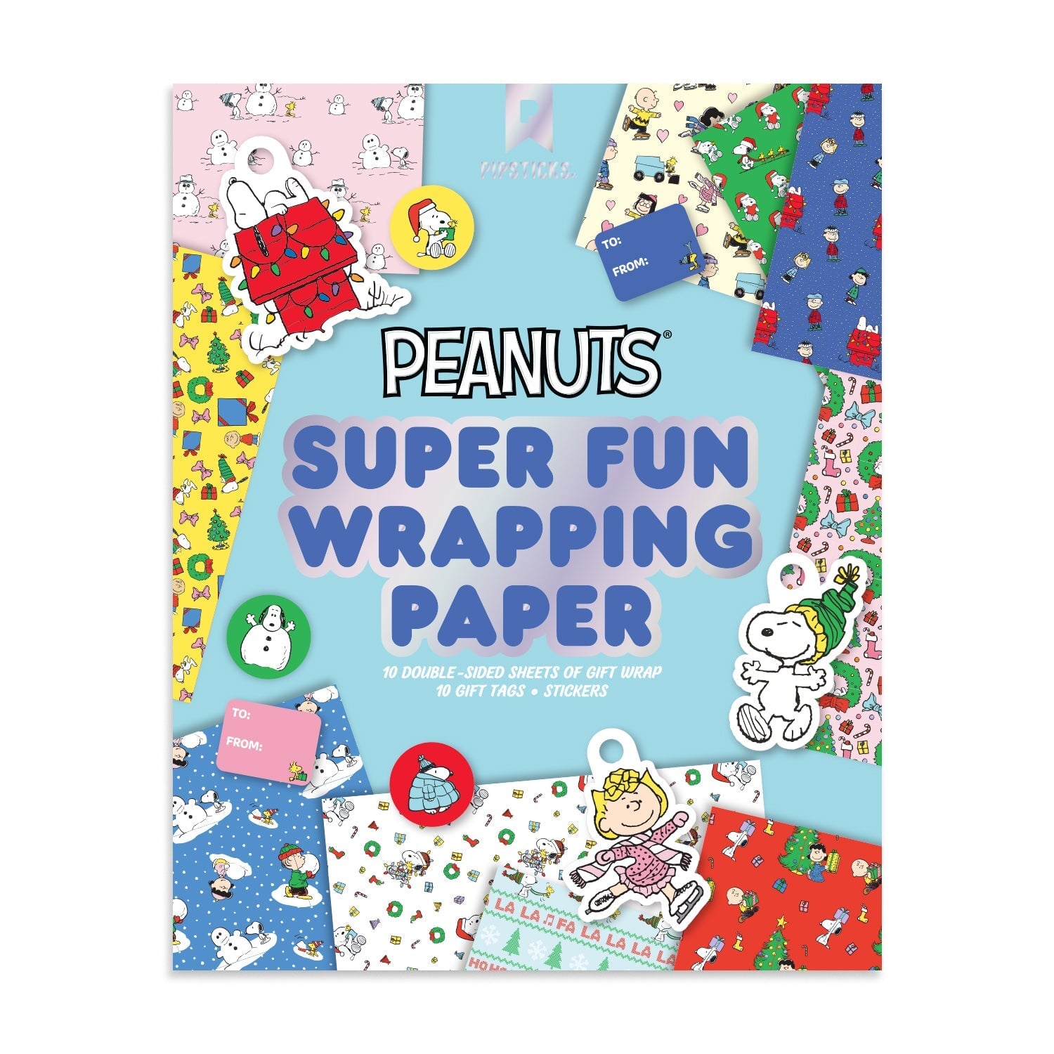 Pipsticks + Peanuts Christmas Stationery Box