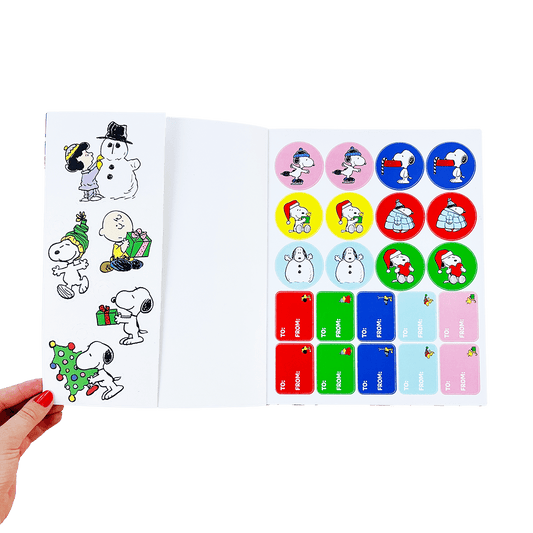 Peanuts Holiday Wrapping Paper Book