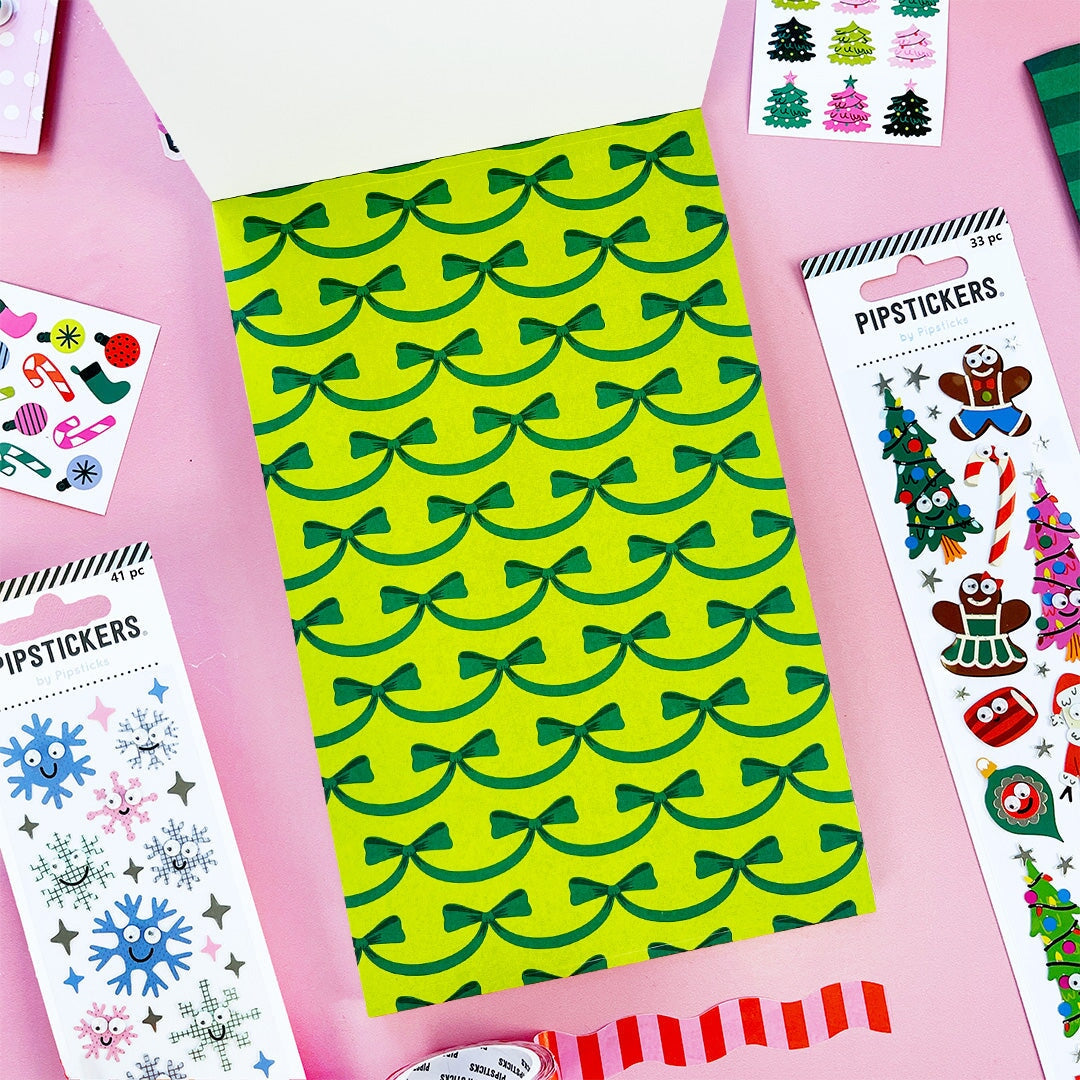 Charming Christmas Sticker Paper Scrap Pad