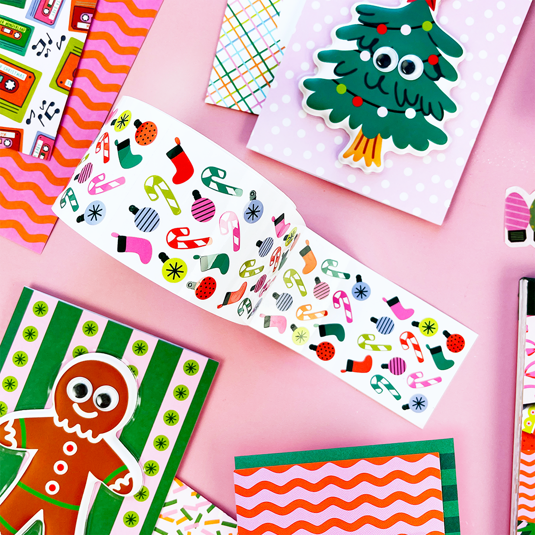 Holiday Highlights Stickers On The Roll collection