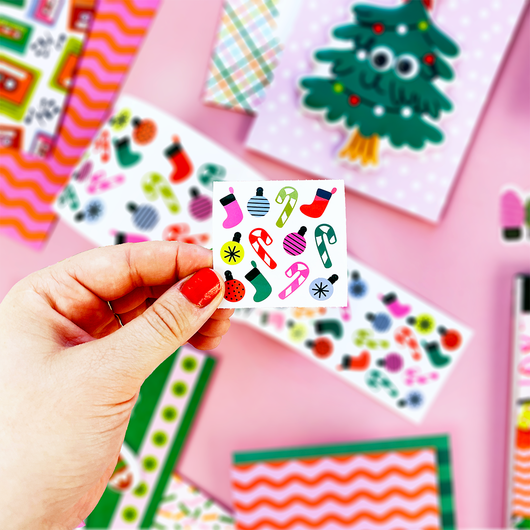 Holiday Highlights Stickers On The Roll collection