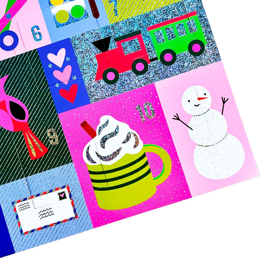 Super Sparkly Pixigem Sticker Countdown