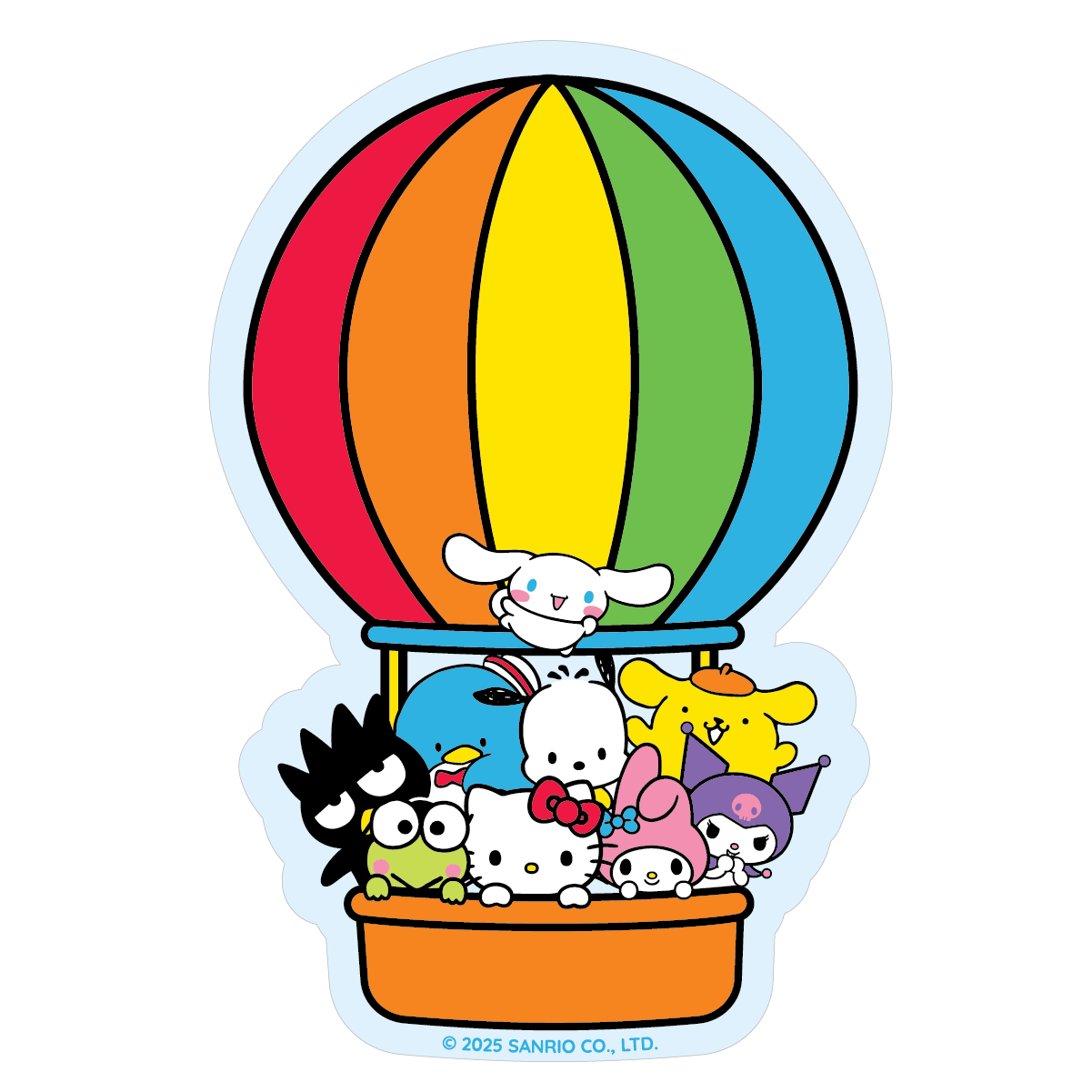 Up, Up away Hello Kitty & Friends Sticker Pack