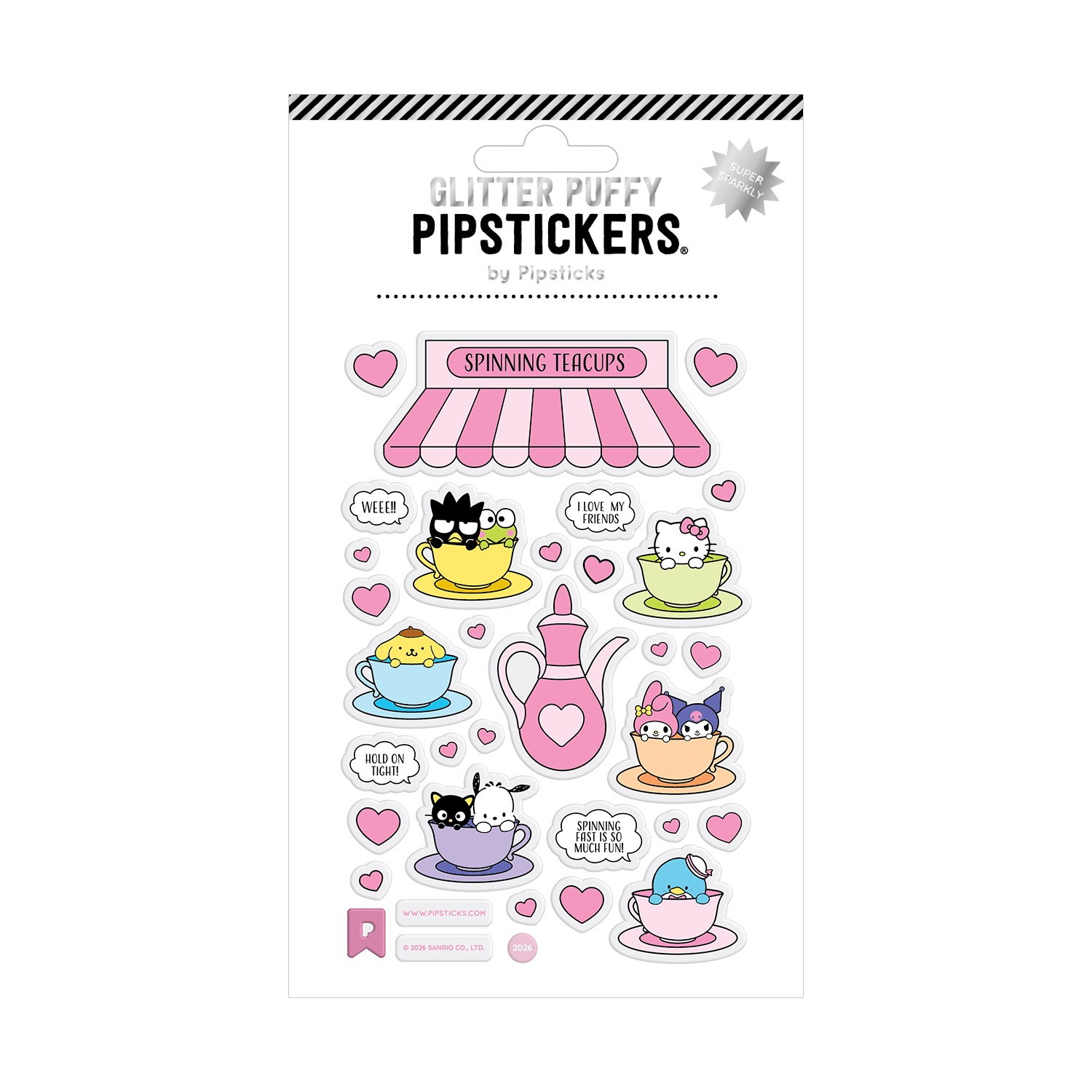 Step Right Up Hello Kitty Sticker Pack