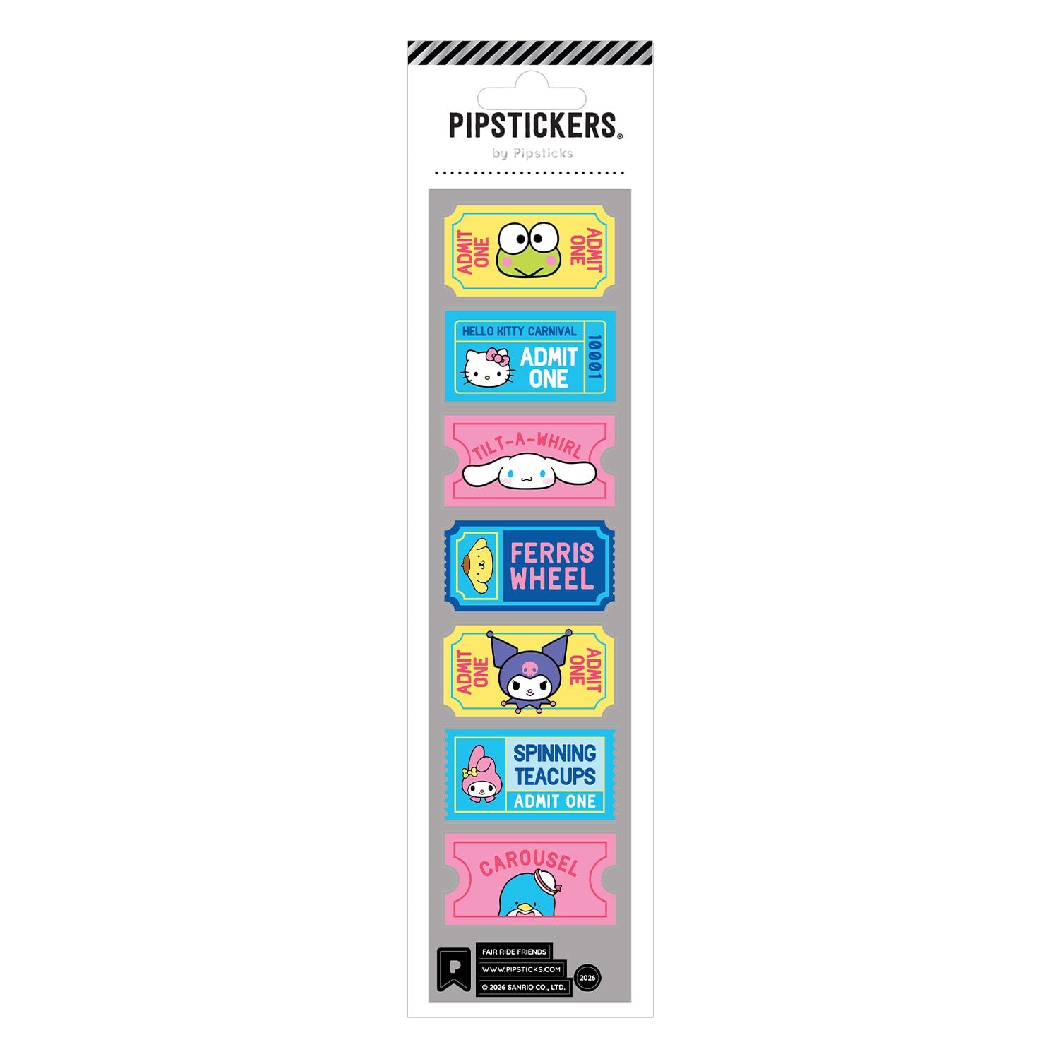Step Right Up Hello Kitty Sticker Pack
