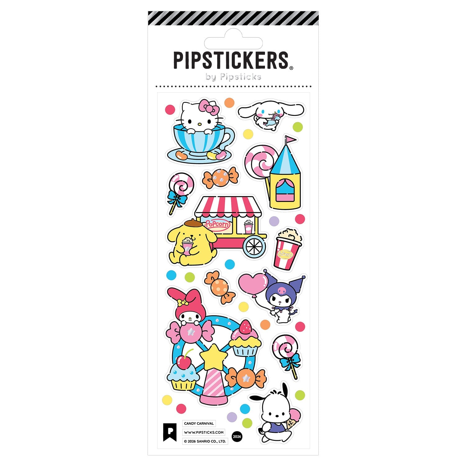 Step Right Up Hello Kitty Sticker Pack