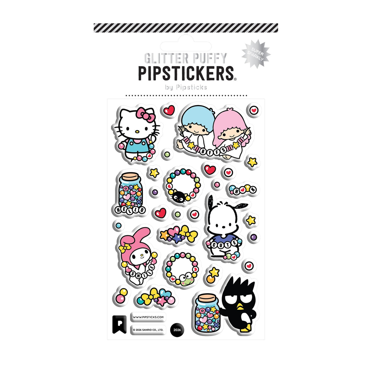 Hello Kitty and Friends Cozy Crafts Sticker Pack