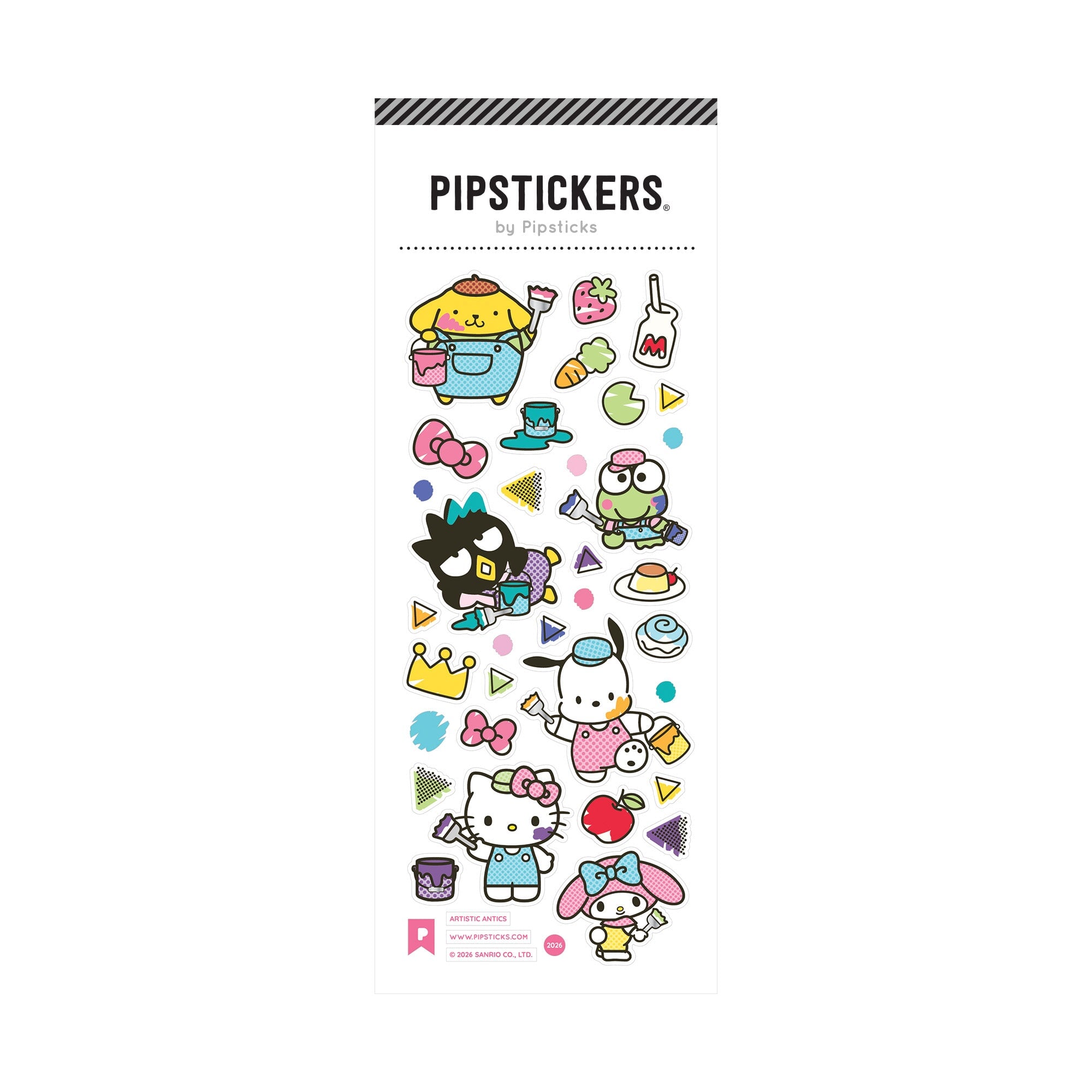 Hello Kitty and Friends Cozy Crafts Sticker Pack