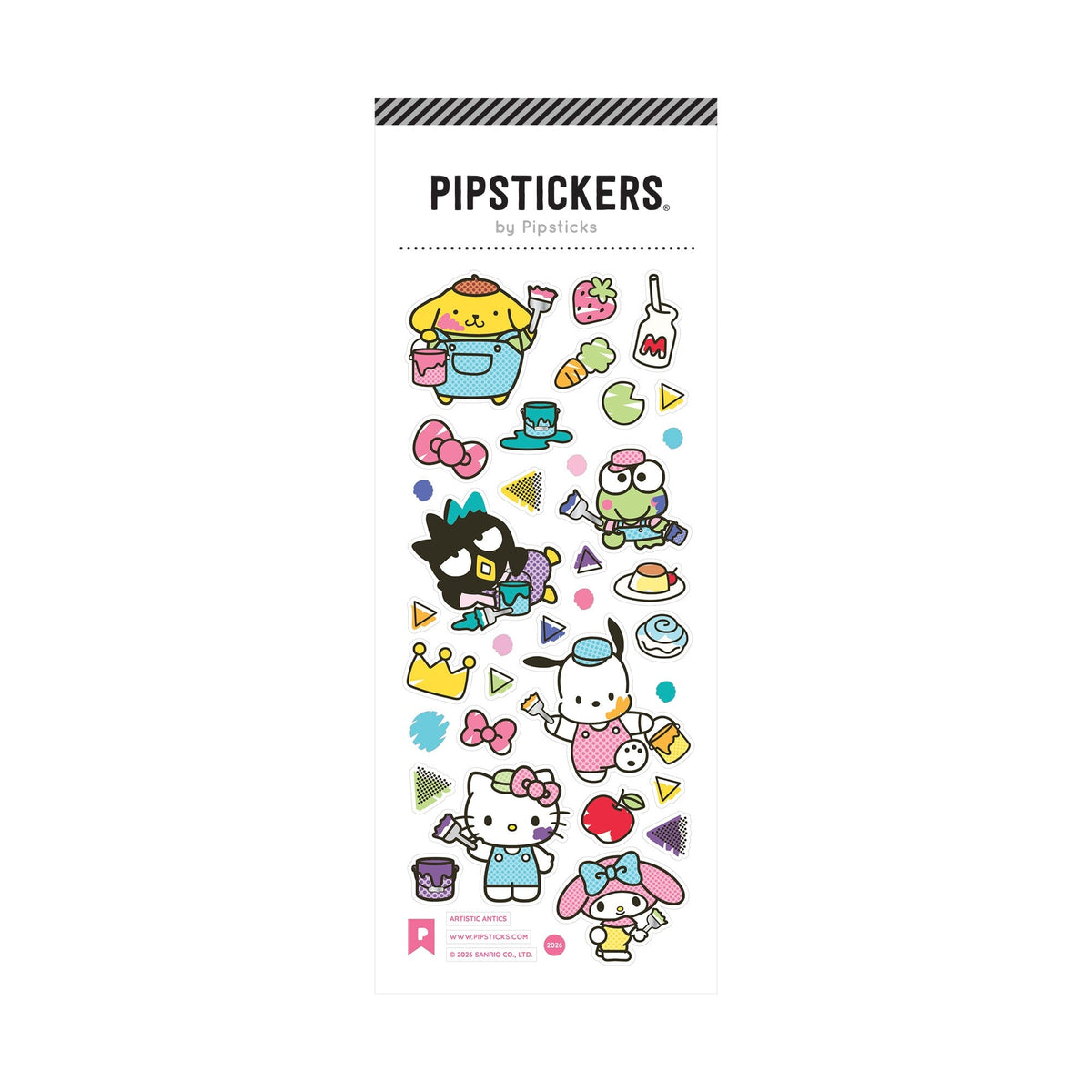 Hello Kitty and Friends Cozy Crafts Sticker Pack