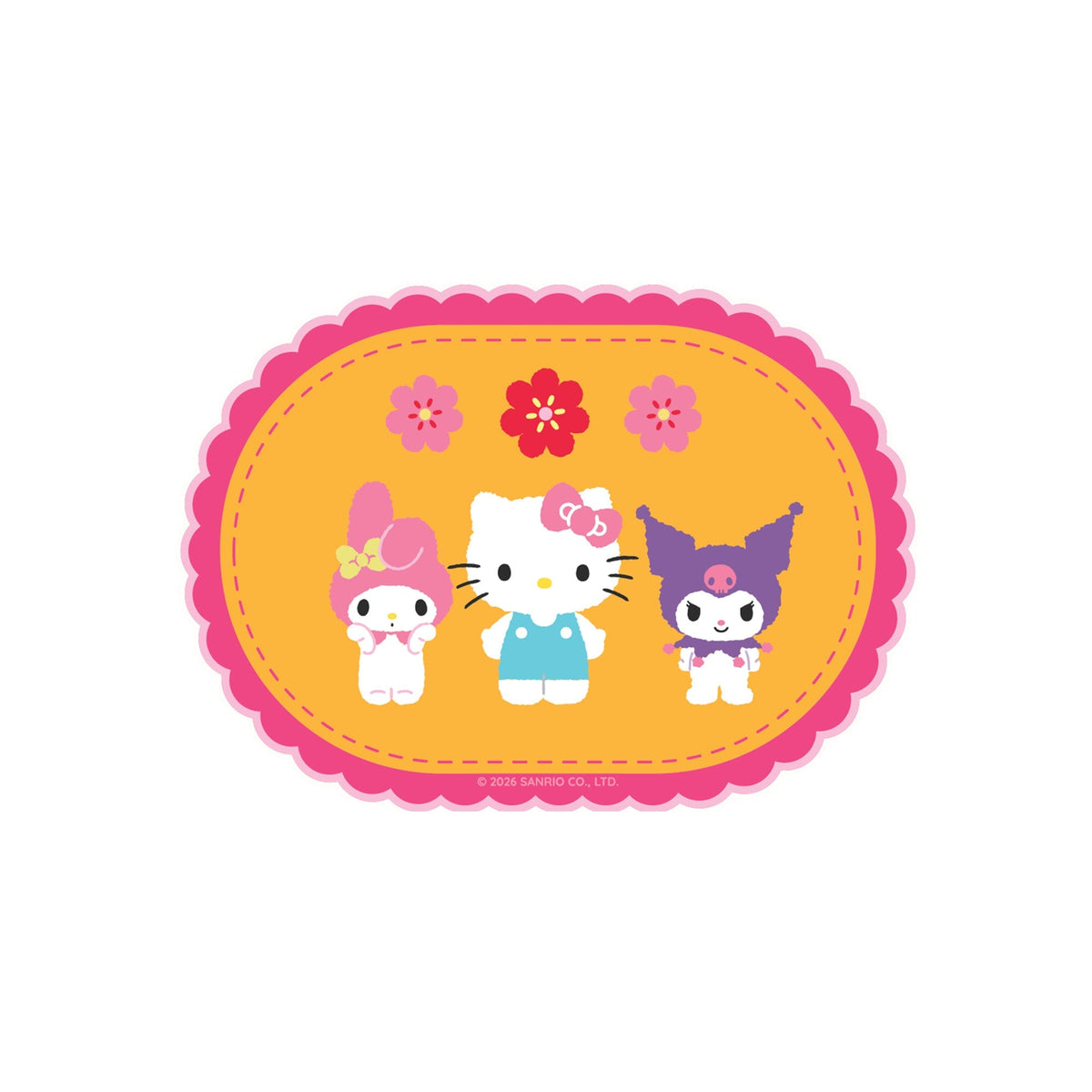 Hello Kitty and Friends Cozy Crafts Sticker Pack