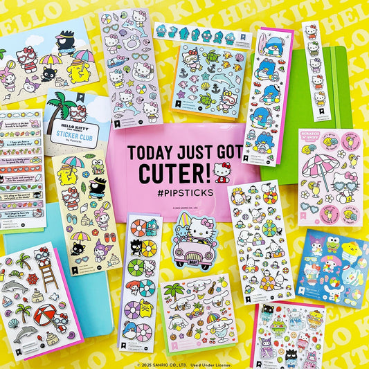 To The Beach Hello Kitty and Friends Sticker Pack