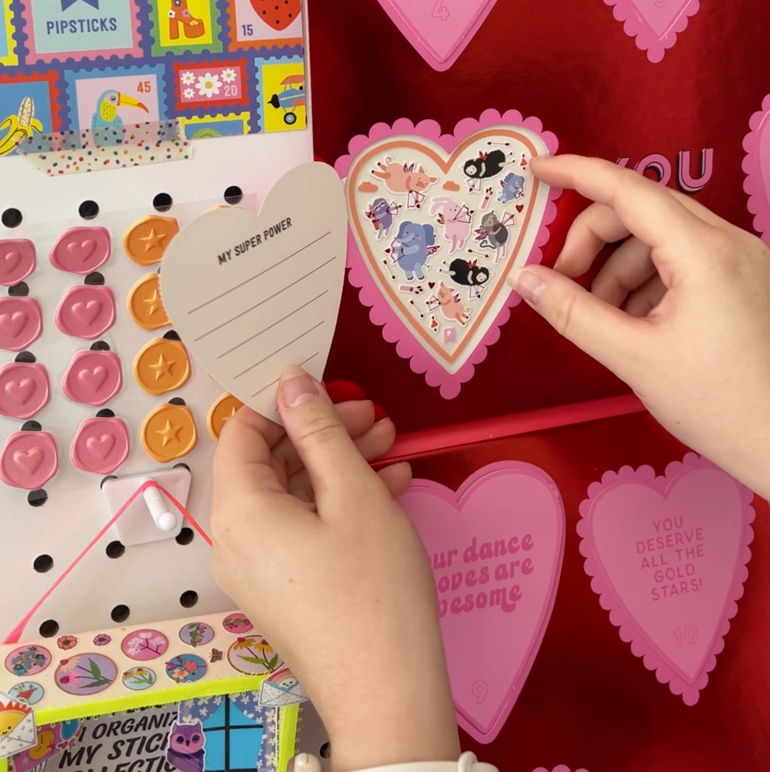 Be My Sticker Valentine: 14 Days of Sticker Love