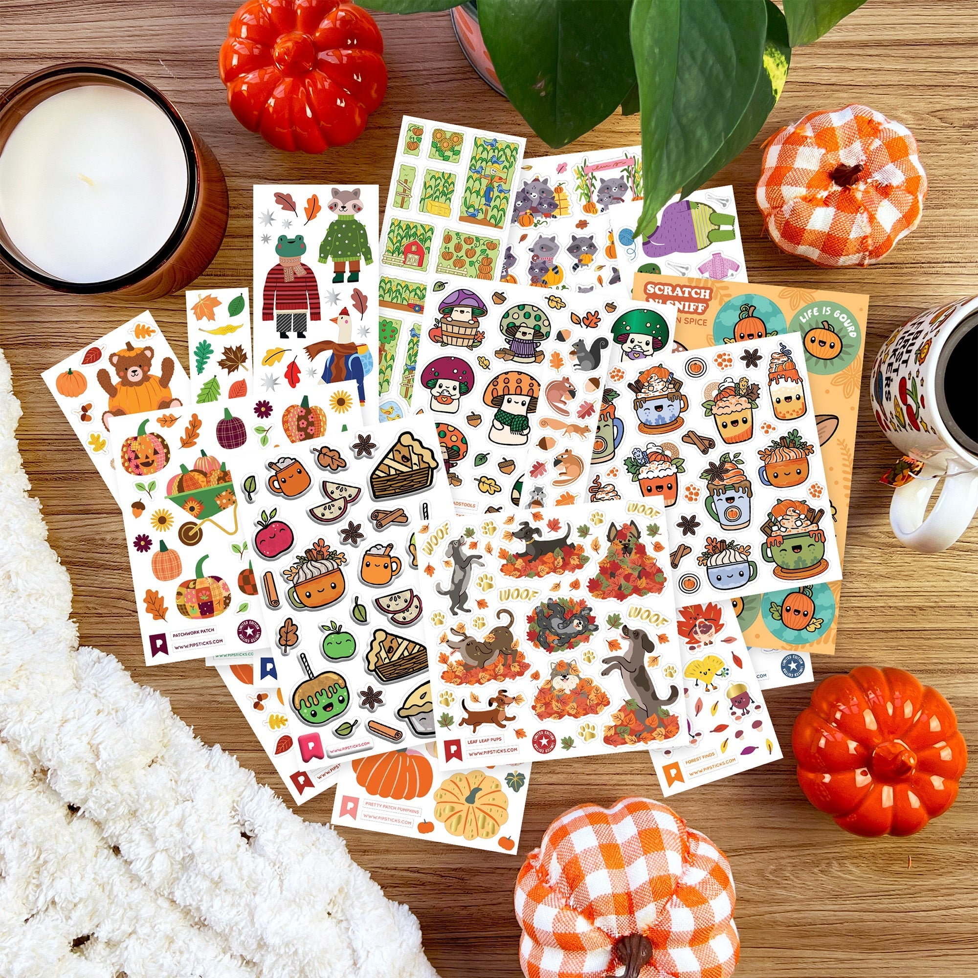 Happy Harvest KID Sticker Pack