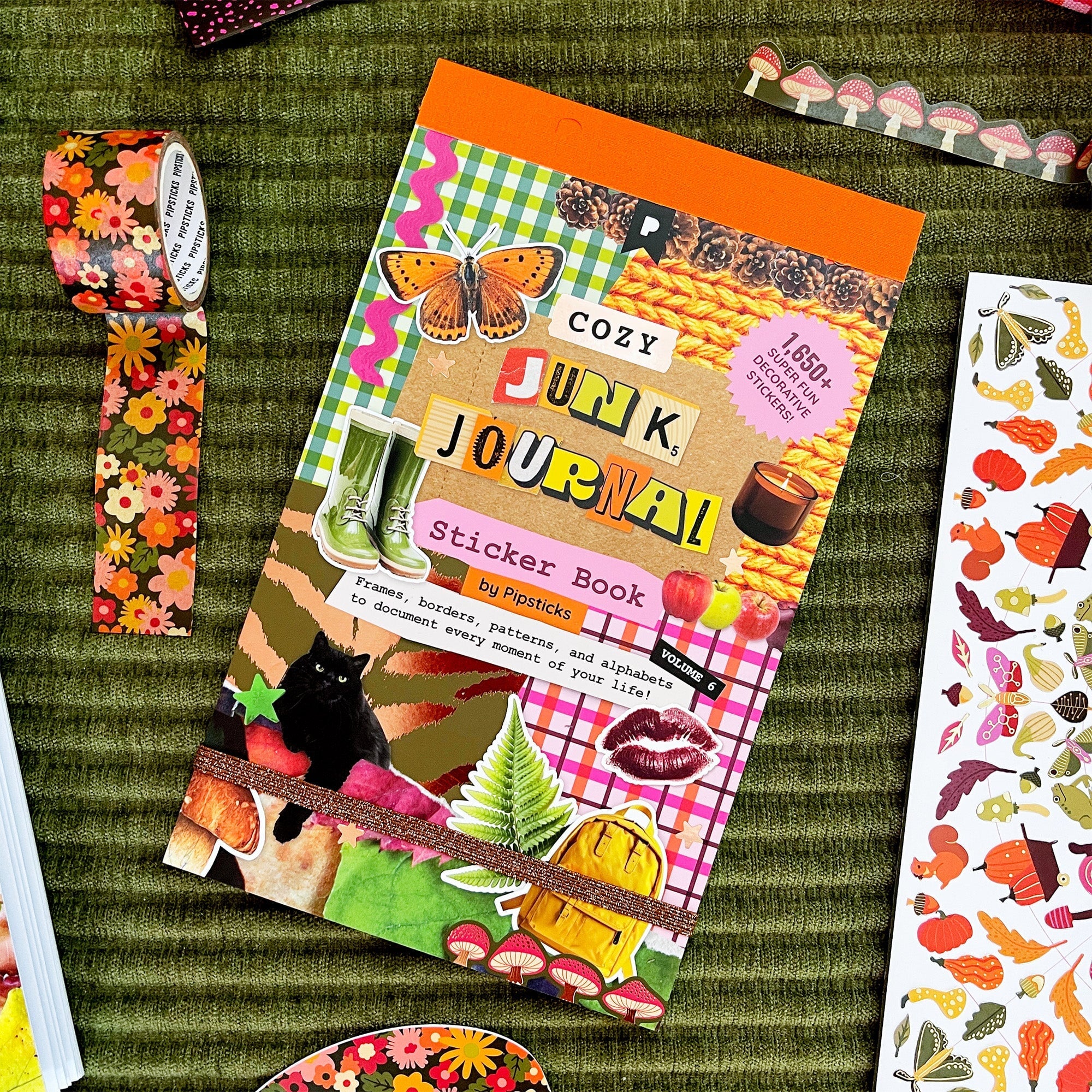 Fall Junk Journal Sticker Book