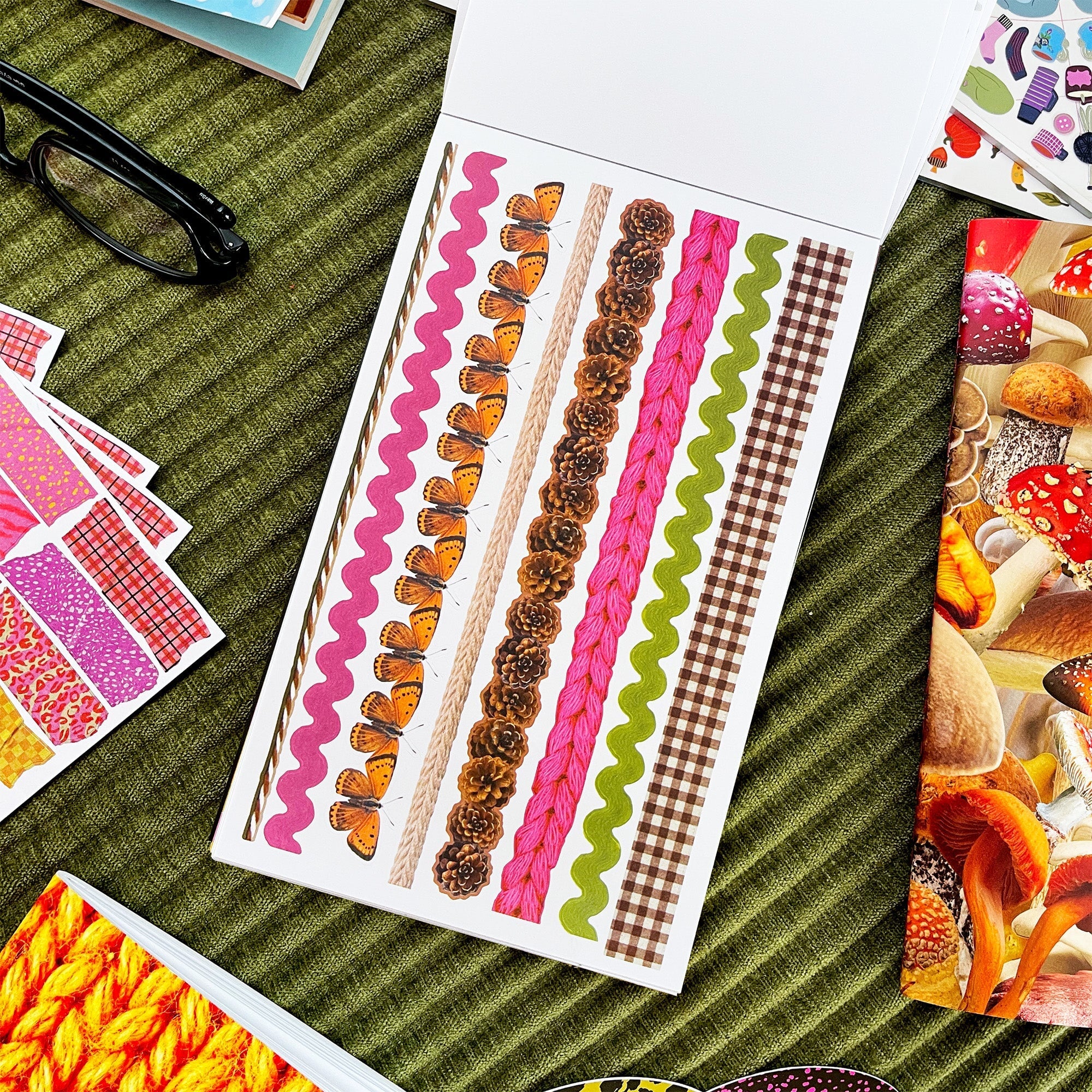 Fall Junk Journal Sticker Book