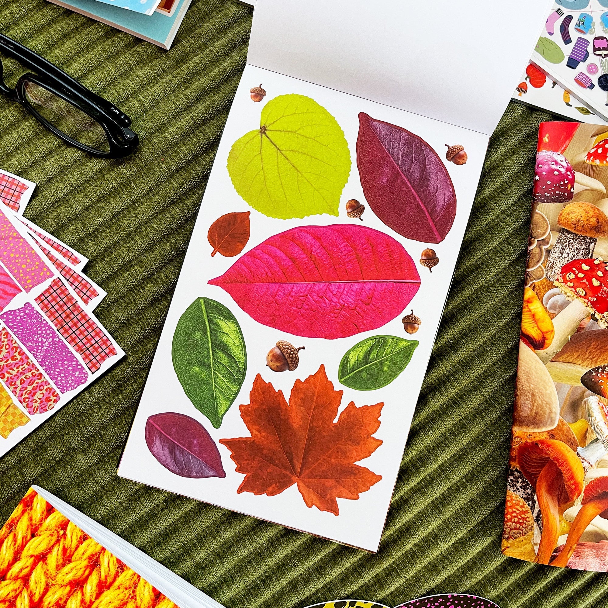 Fall Junk Journal Sticker Book