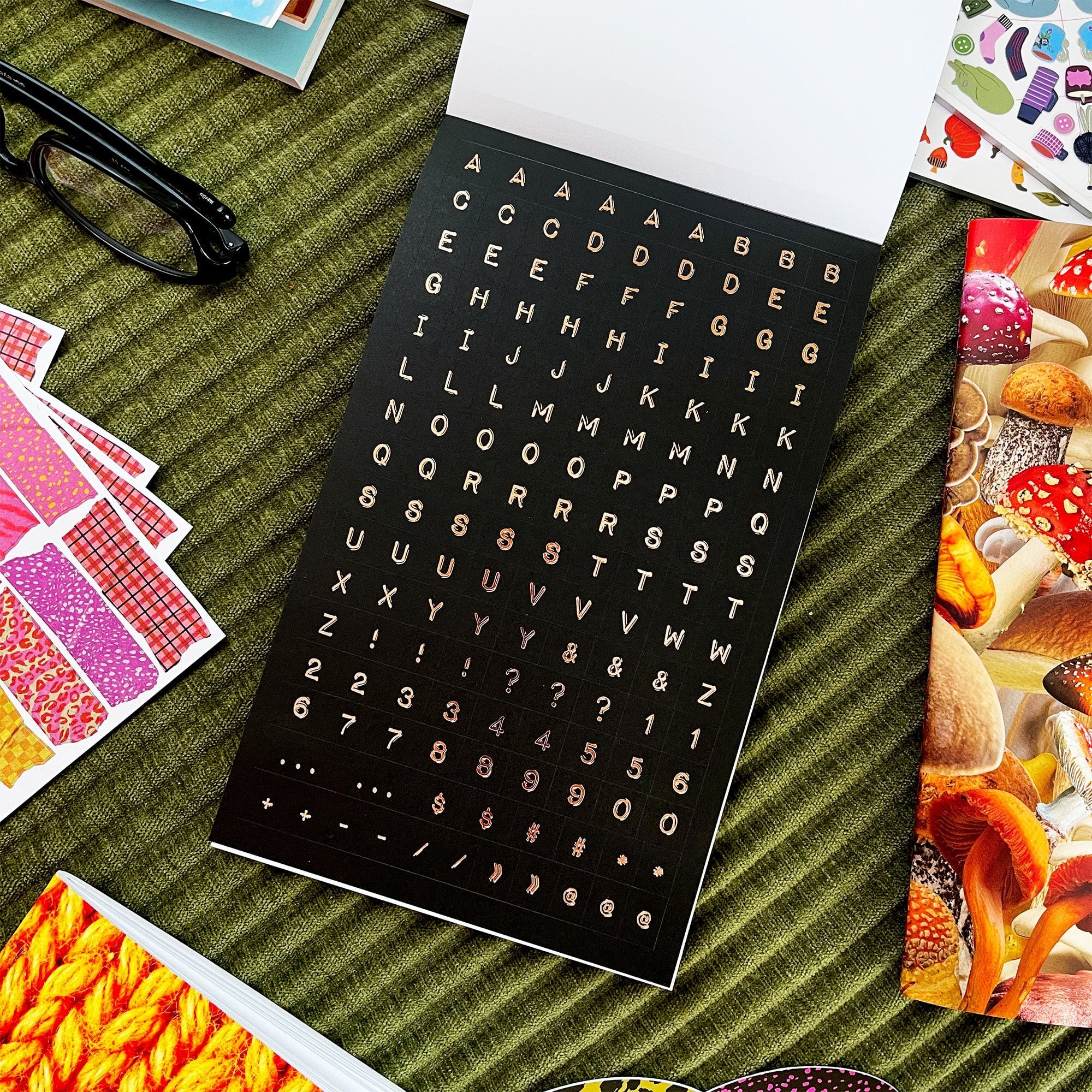 Fall Junk Journal Sticker Book