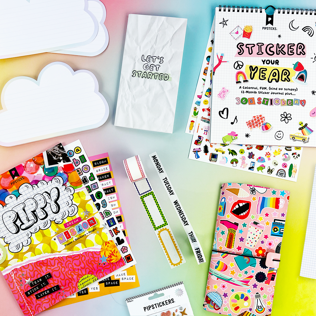 Dream, Plan, Cut & Stick Stationery Box