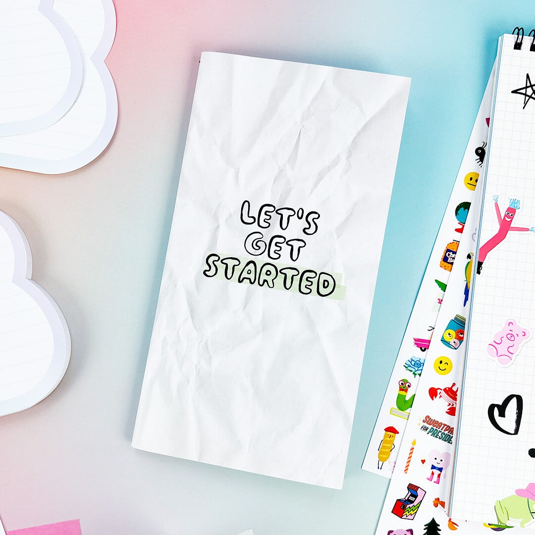 Let's Get Started Traveler Notebook