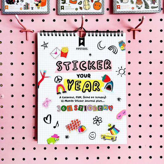Sticker Your Year Wall Calendar