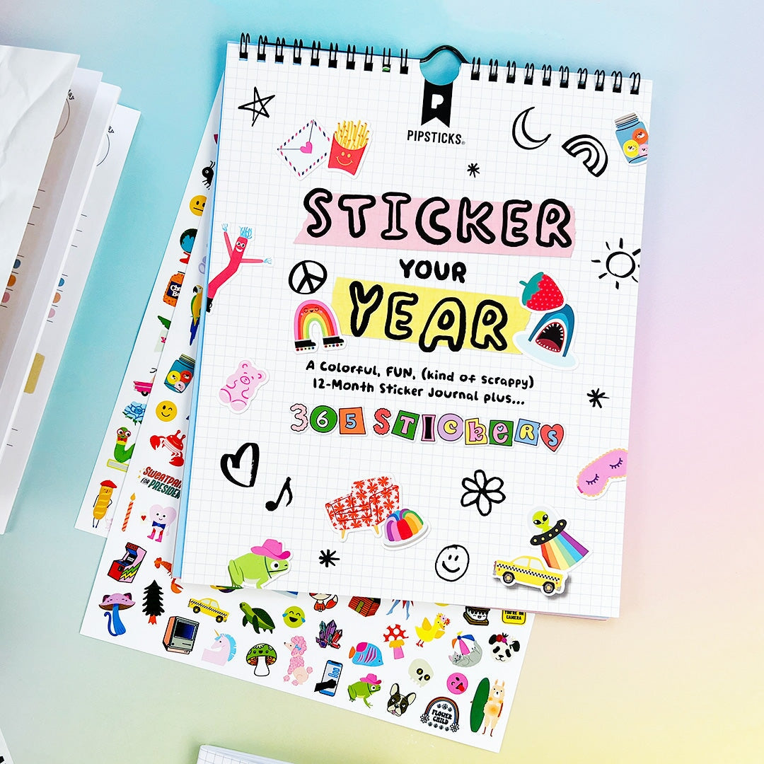 Sticker Your Year Wall Calendar