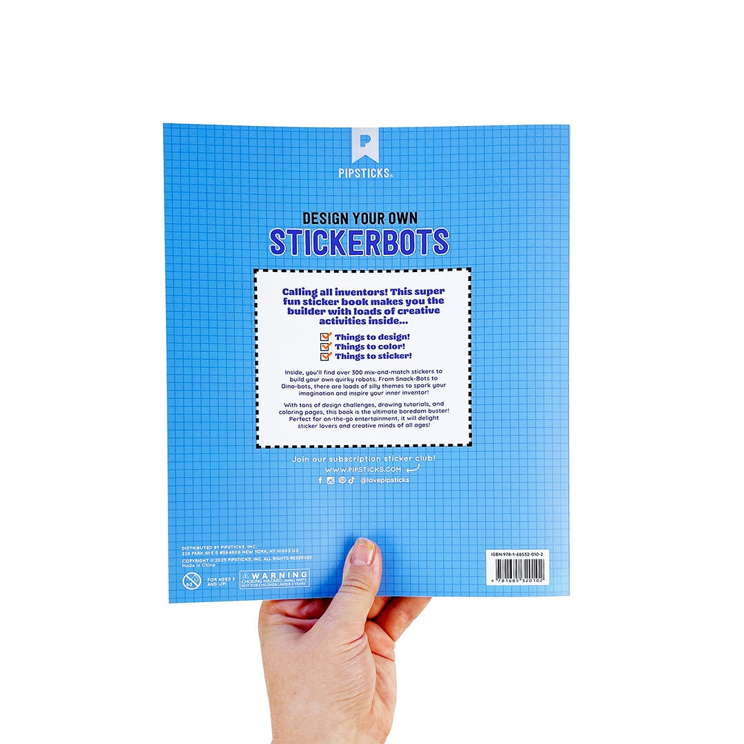 Design Your Own Sticker Book: Stickerbots