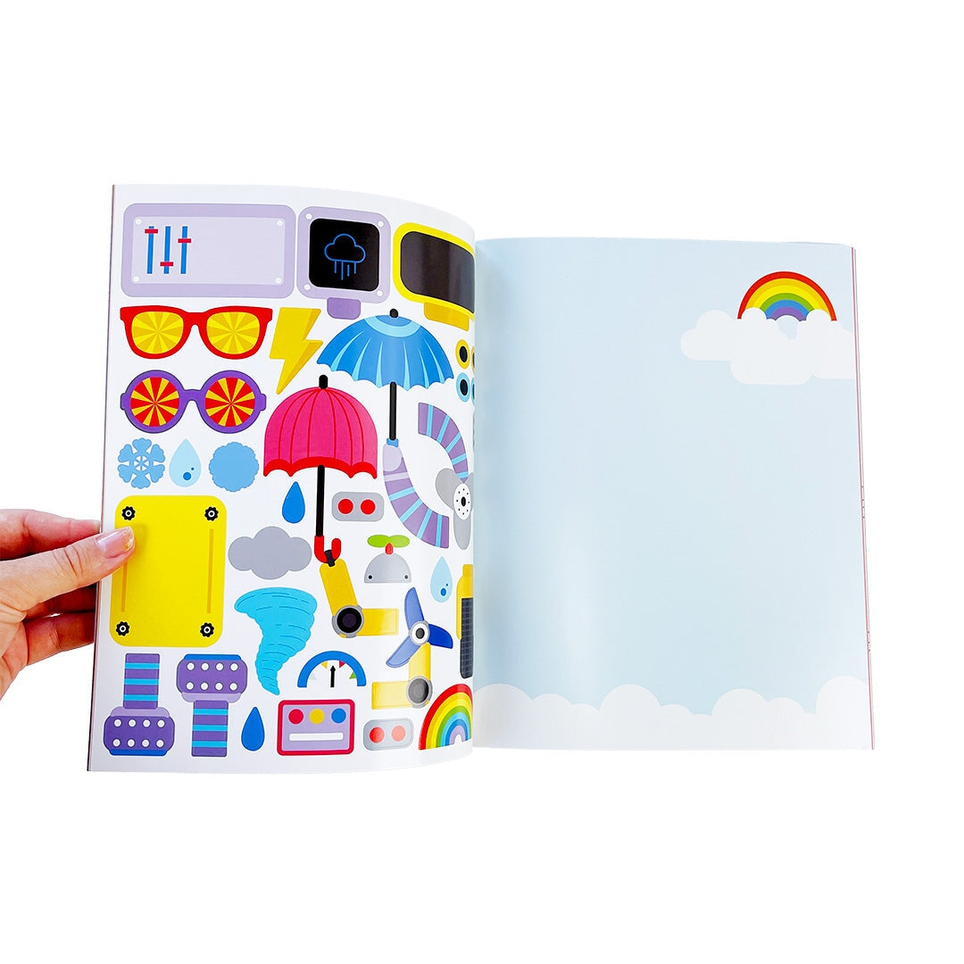 Design Your Own Sticker Book: Stickerbots