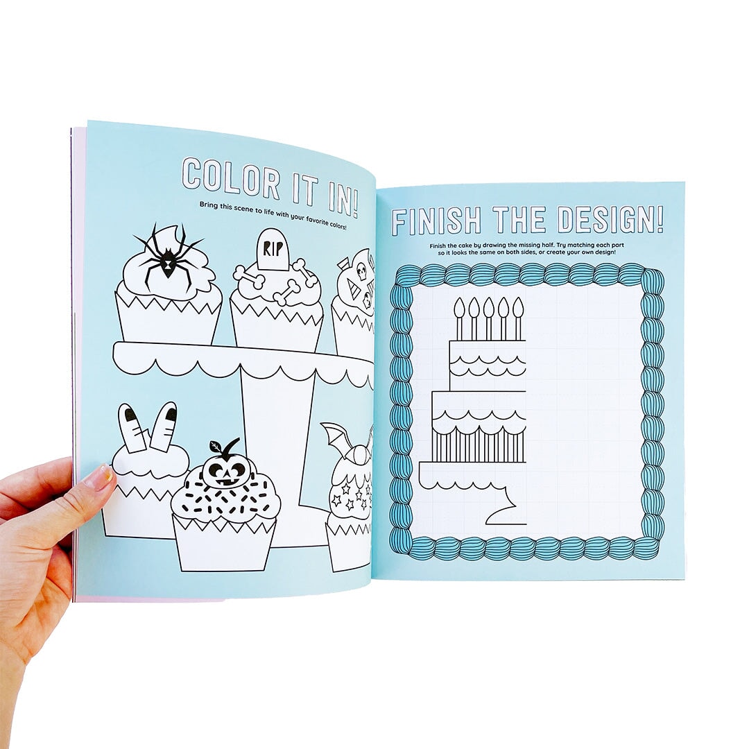 Design Your Own Sticker Book: Stickercakes