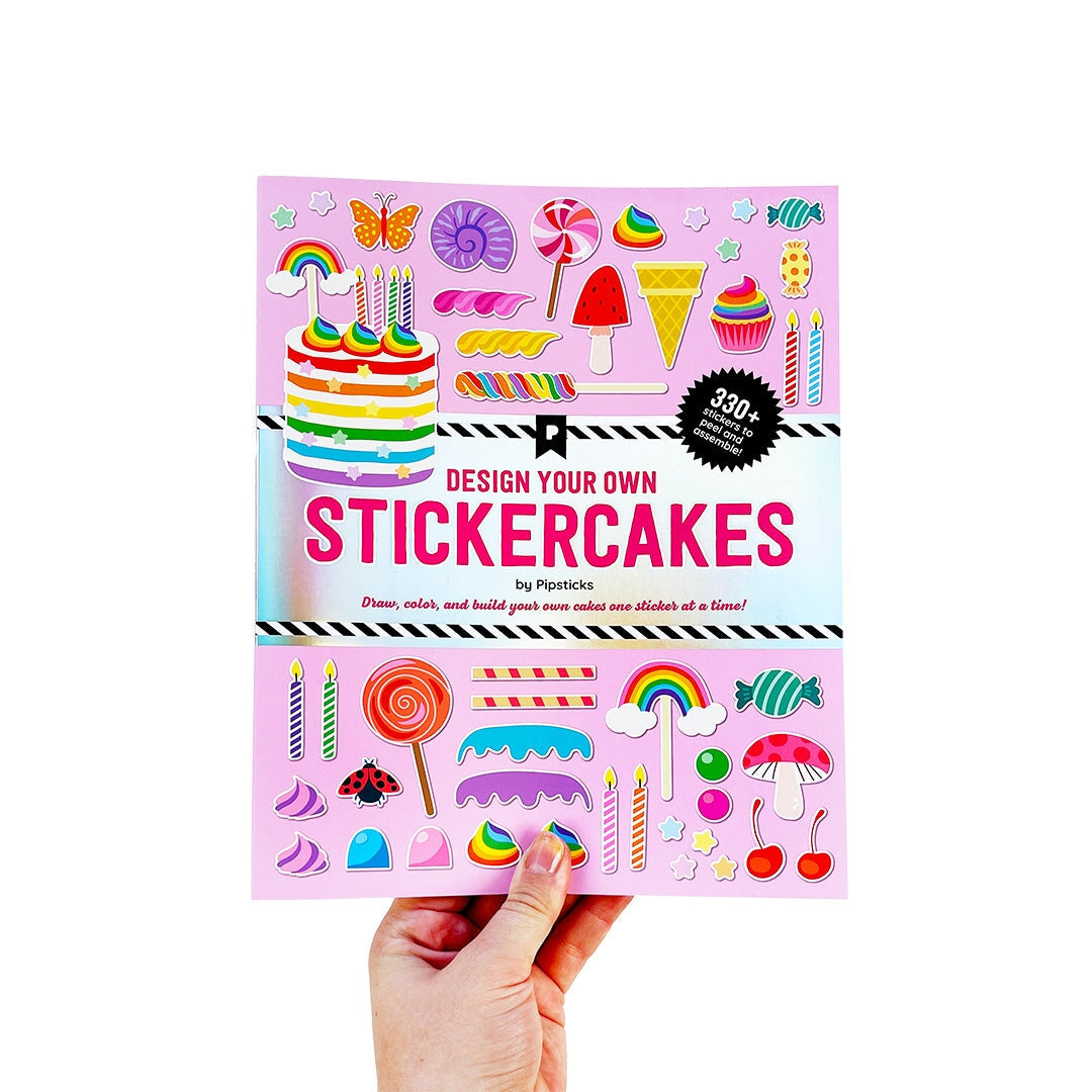 Design Your Own Sticker Book: Stickercakes