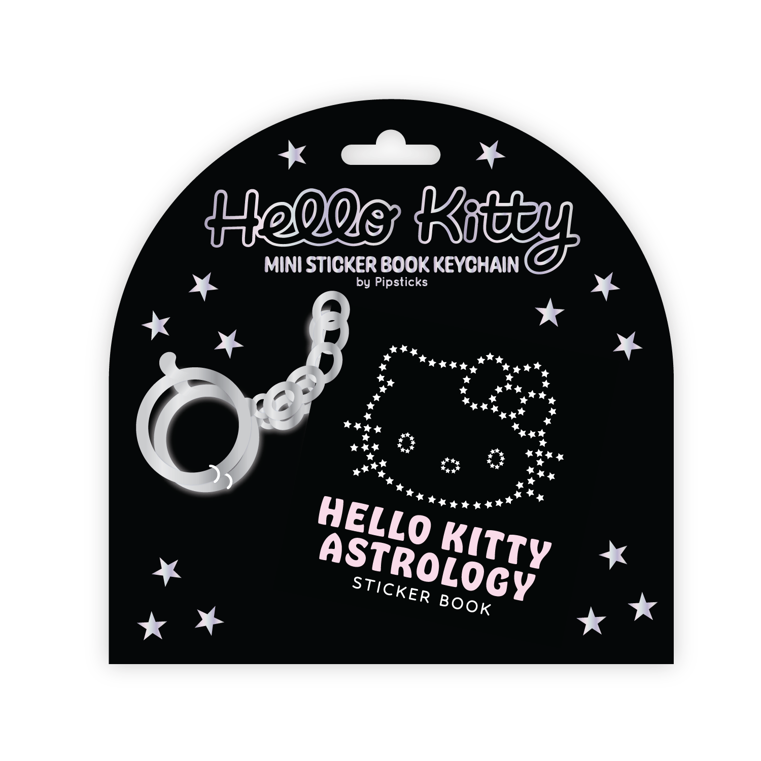 Hello Kitty Astrology Sticker Book Keychain