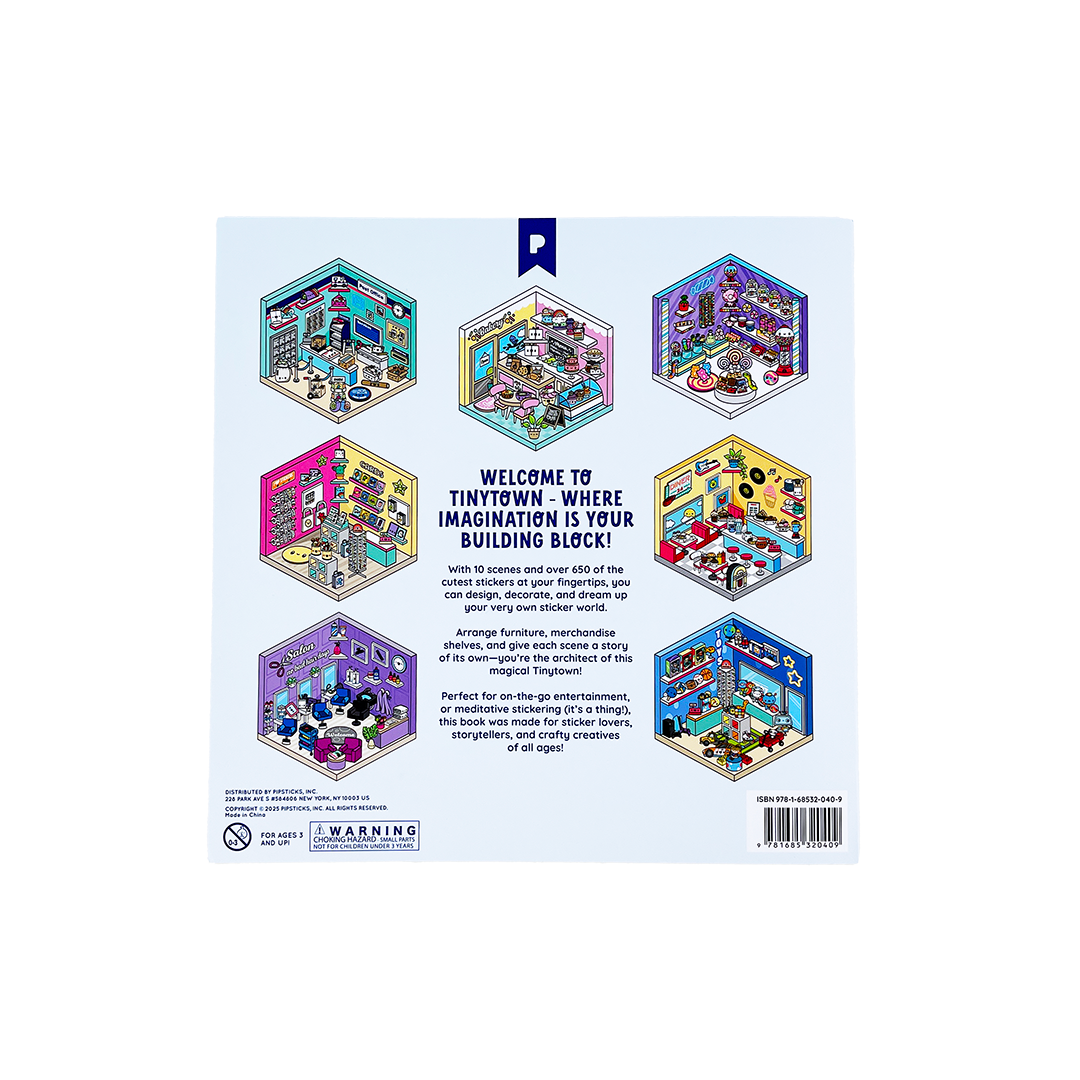 Tinytown Sticker Book: Volume 1