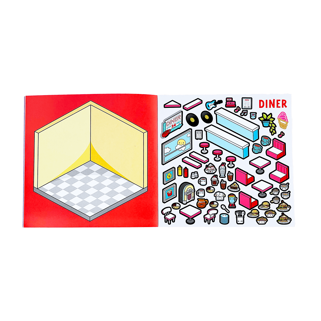 Tinytown Sticker Book: Volume 1