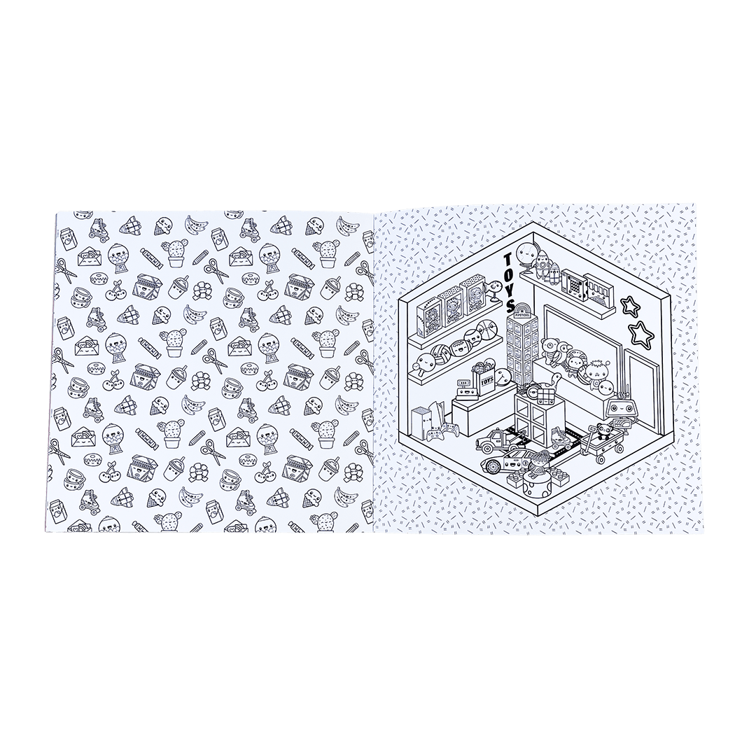 Tinytown Sticker Book: Volume 1