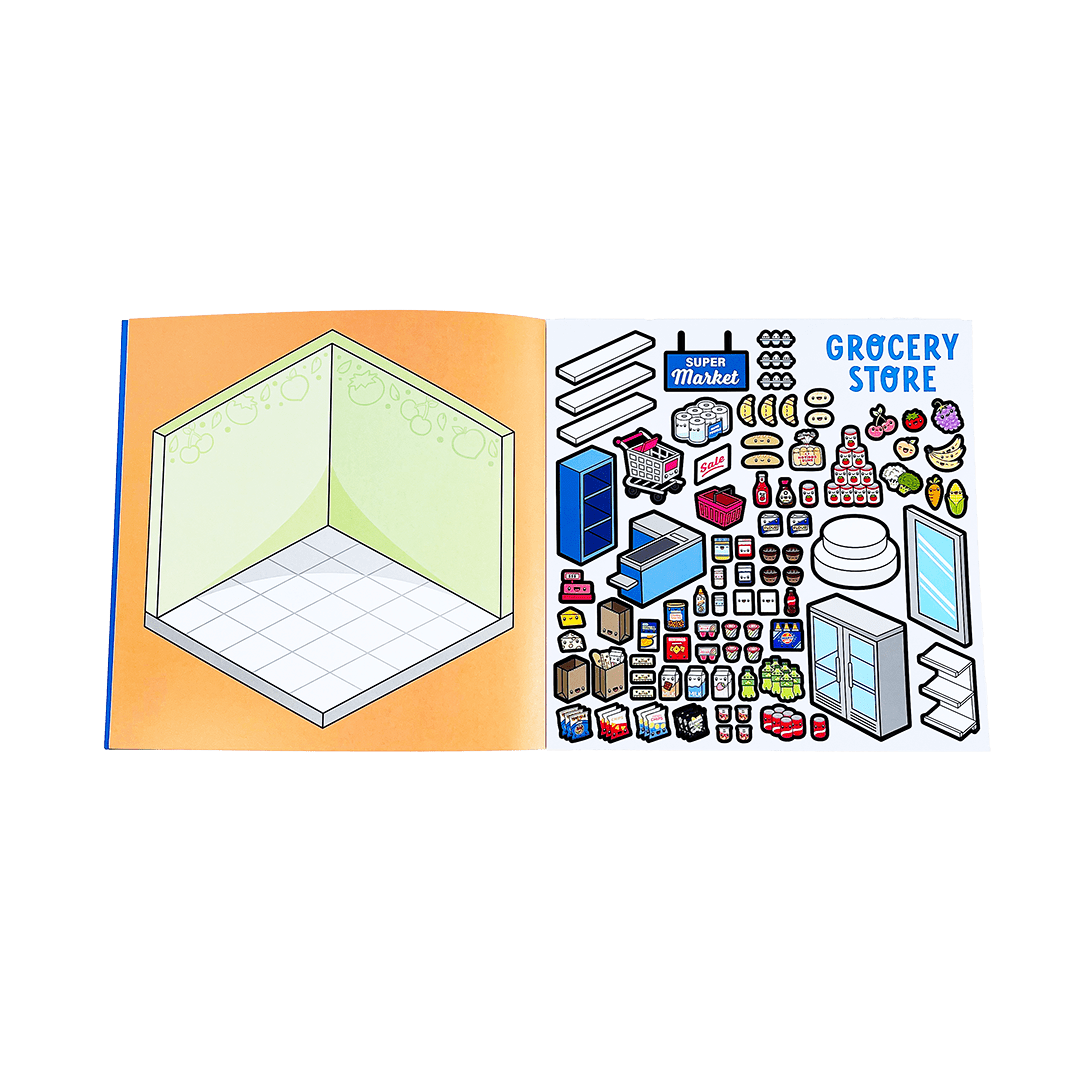 Tinytown Sticker Book: Volume 1