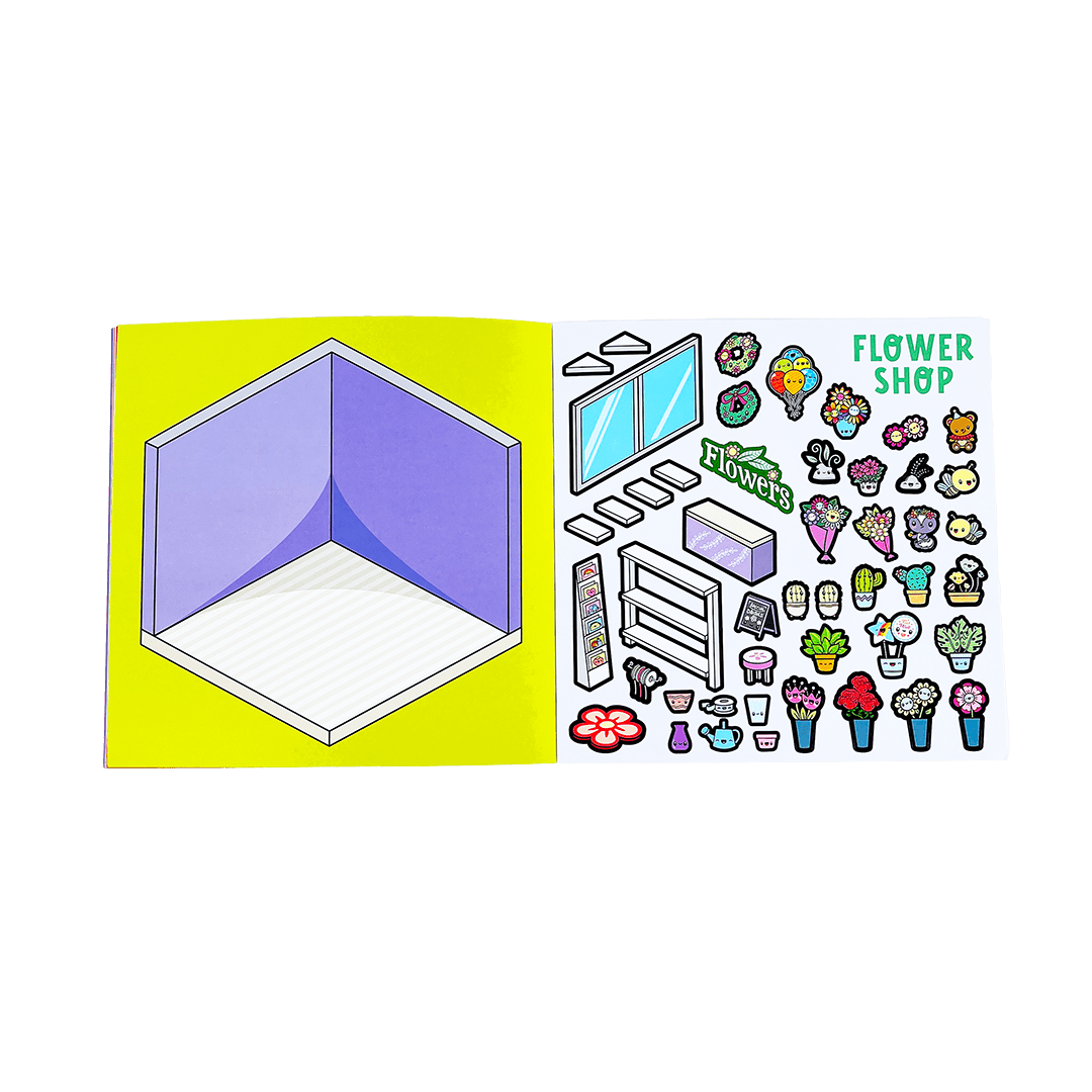 Tinytown Sticker Book: Volume 1