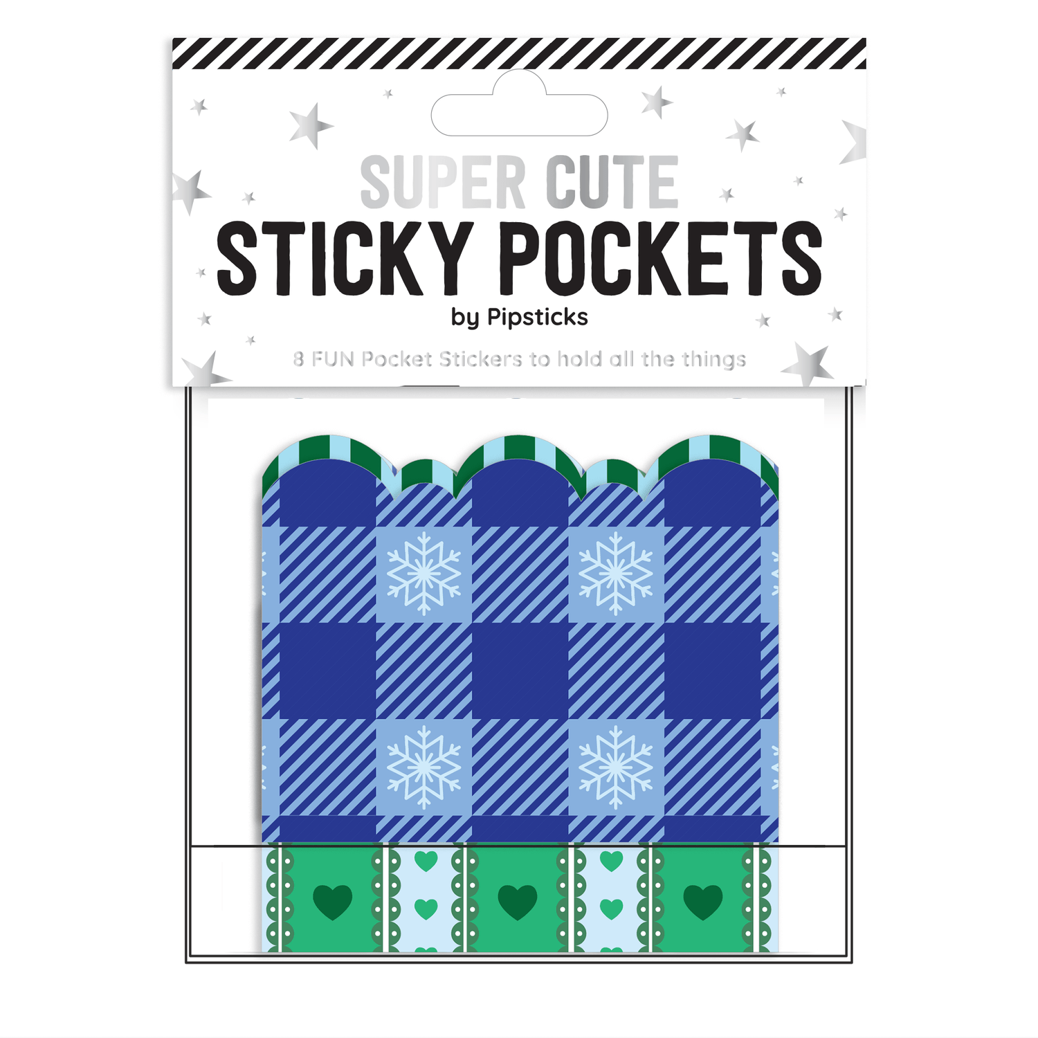 Winter Whimsy Sticky Pockets