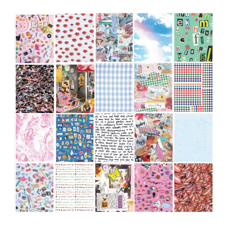Haricot Vert Dreamy Wrapping Paper Book