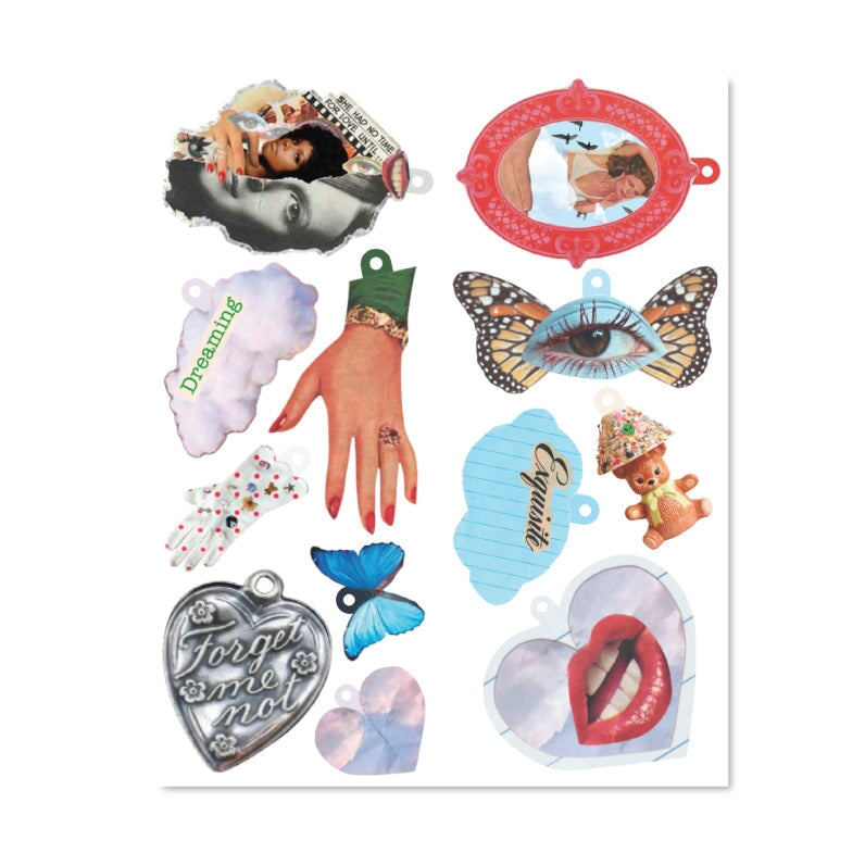Haricot Vert Dreamy Wrapping Paper Book