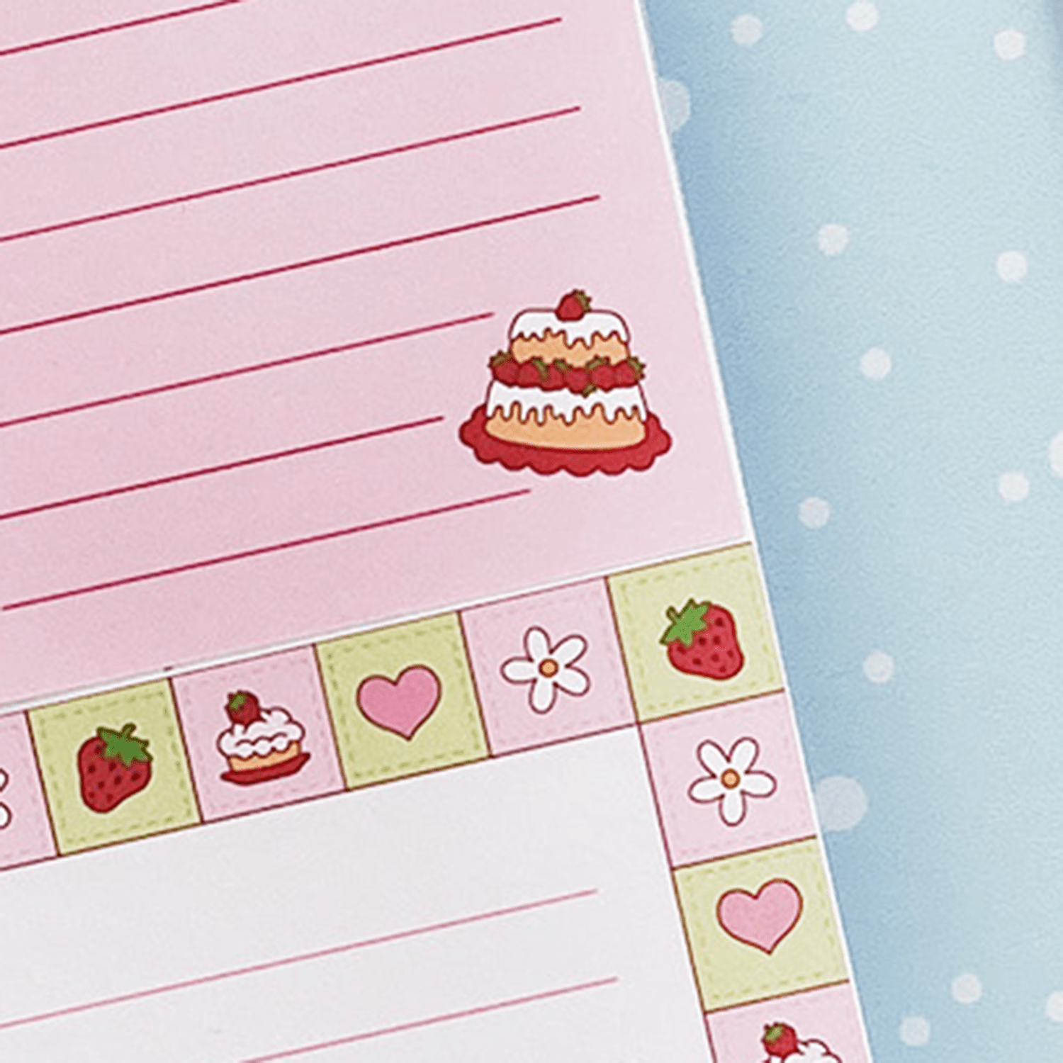 Pipsticks + Strawberry Shortcake Sticker & Stationery Gift Box