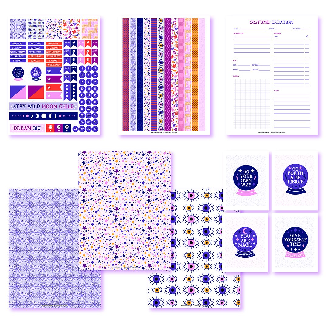 Look To The Stars Planner Printables