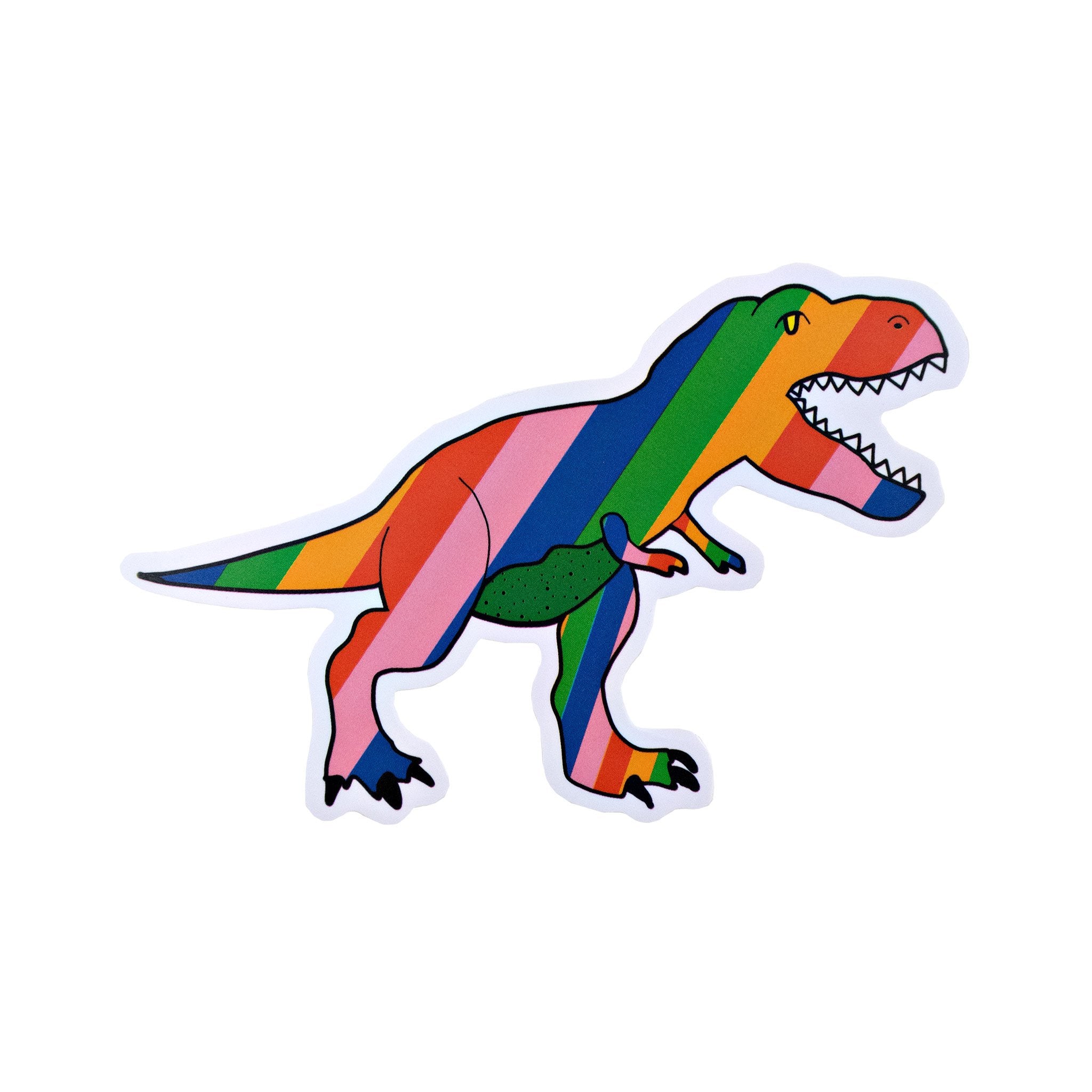 Rainbow T-Rex Vinyl