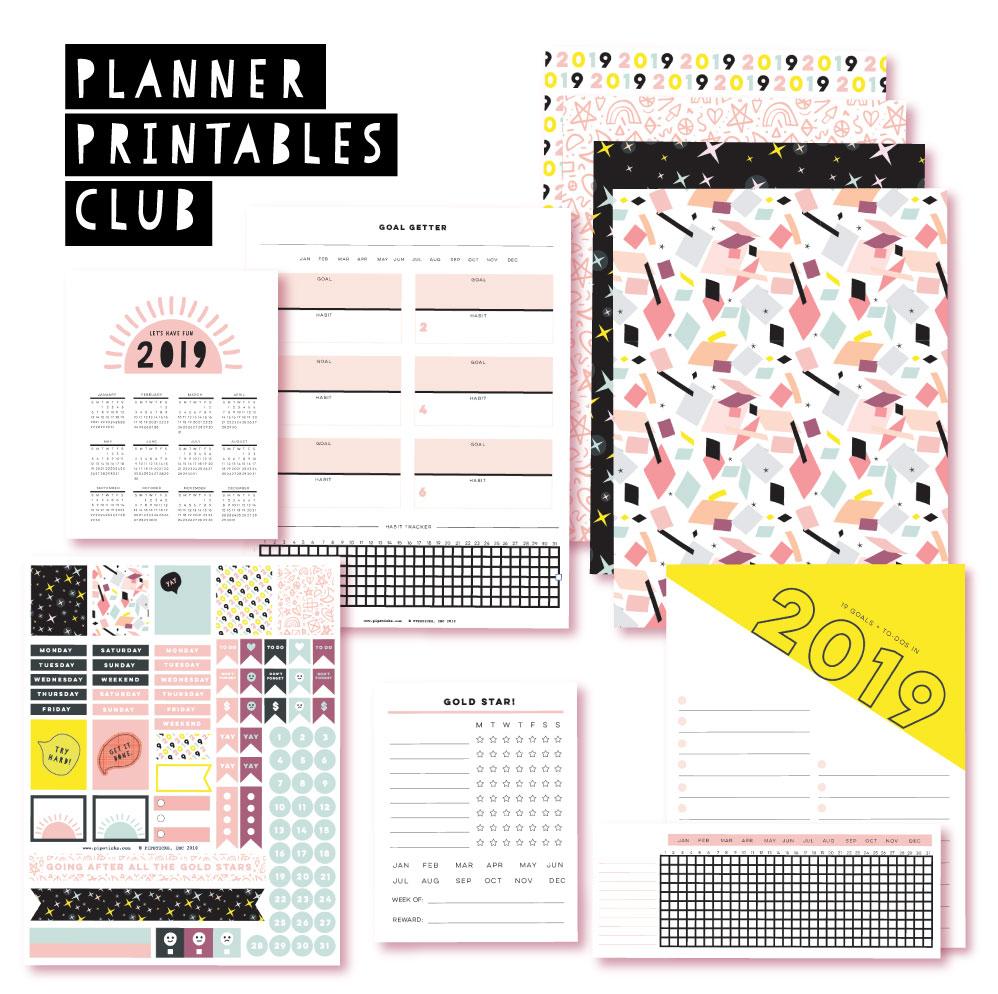 Goal Getter Planner Printables