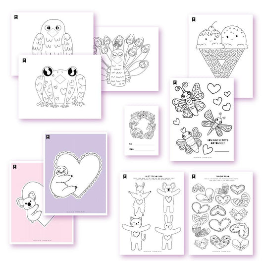 Lovebugs Kids Printables