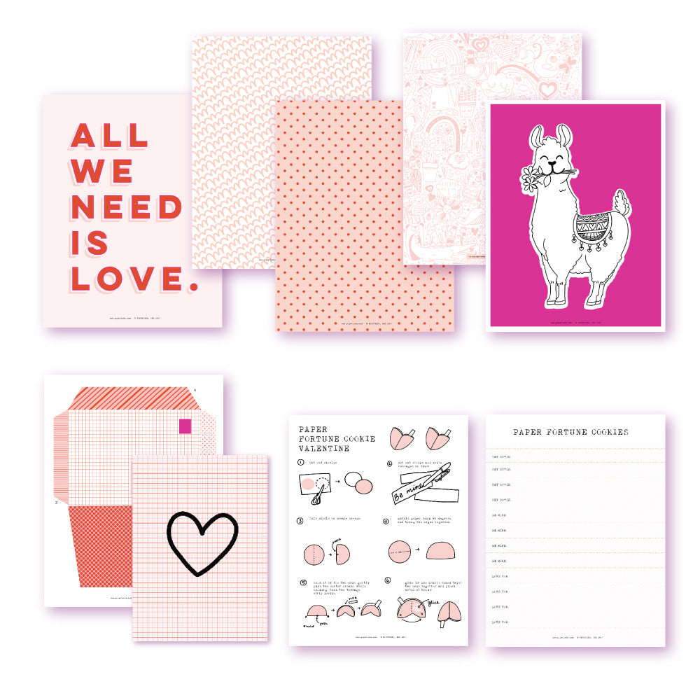 Hello Love Pro Printables