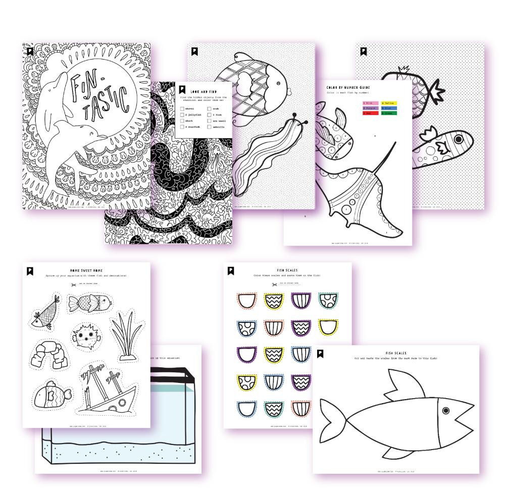 Under The Sea Kids Printables