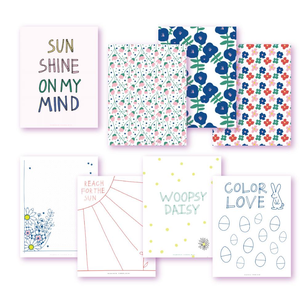 Hello Spring Pro Printables