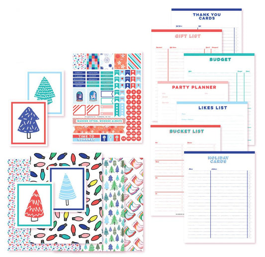 Jolly Holidays Planner Printables