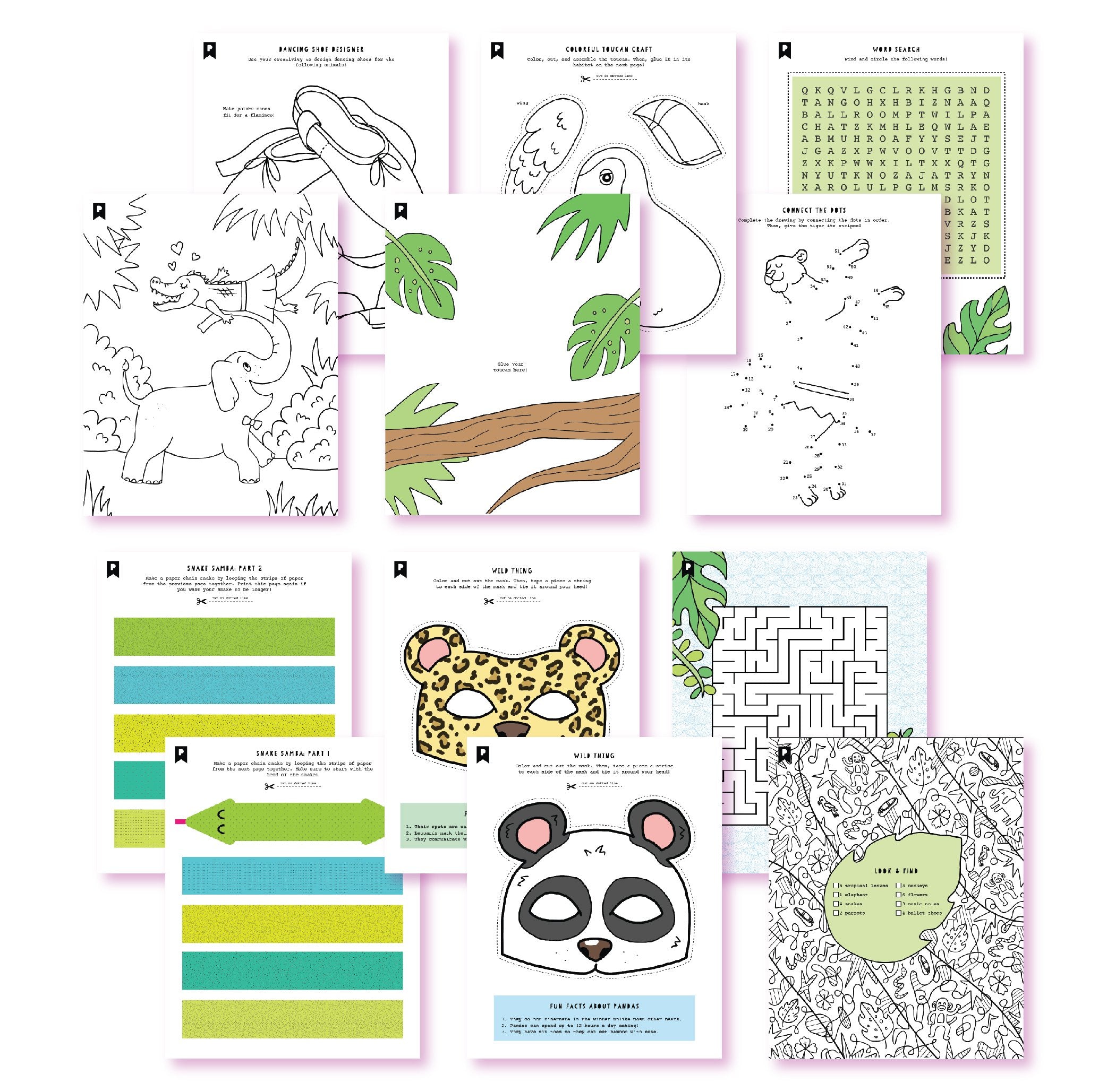 Wild Things Kids Printables