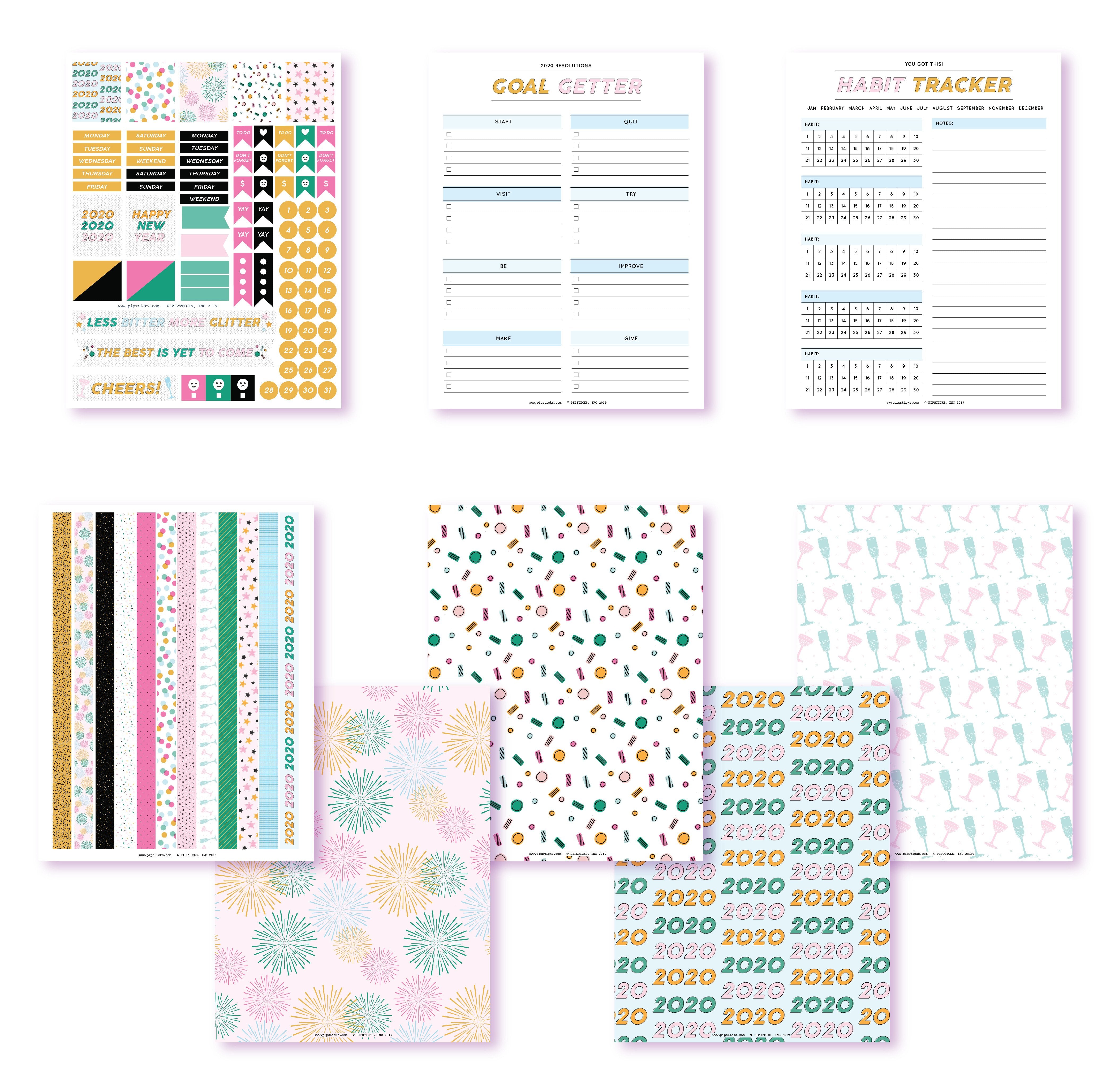 New Year, New You Planner Printables