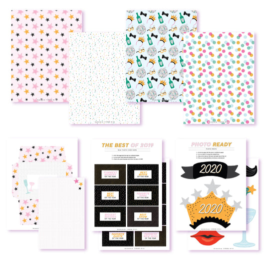The Year & Pictures Pro Printables